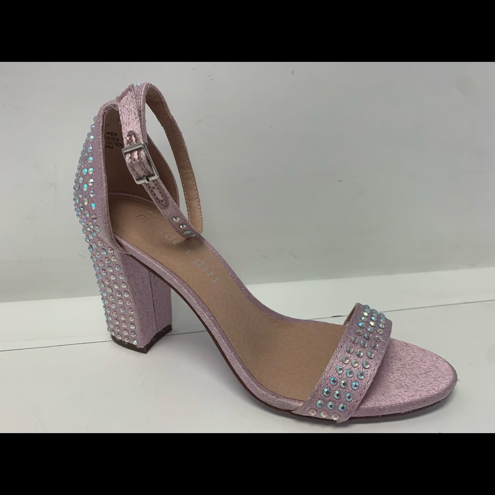 Madden Girl Bella Two Piece Block Heel Sandal